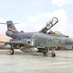 1:72 McDonnell Douglas RF-101J 'Voodoo'; s/n &ldquo;61-0805 ('Rhino Express')&rdquo;, 147th FIG Reconnaissance Wing, Texas Air National Guard; Ellington Field Joint Reserve Base (Houston), 1986 (Whif/Revell kit conversion)