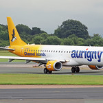G-NSEY Embraer E-190-200STD (E-195) Aurigny Air Services MAN 31JUL21