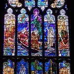 Edinburgh - St Giles' Cathedral - Stained Glass - North Transept Window - Douglas Strachan