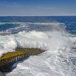 Atlantic ocean spray