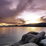 Sunset over Lake Tahoe