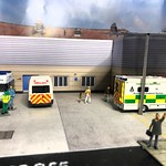 Mossend District General 1:76 scale, Scottish Ambulance Service - PTS + A&E.