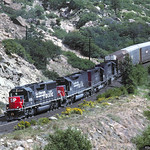 Auto Train in Price Canyon
