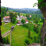 View from the cave, Predjama Castle, Slovenia