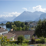 1760-PANOR&Aacute;MICA DESDE EL CASTILLO - THUN - SUIZA -