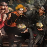 Eyes Kirschtaria with our Naruto Ichiraku Ramen - [Chris Two Designs]