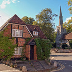 A pretty corner of Princes Risborough, Buckinghamshire, England