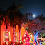 Moon over Miami. Merry Christmas 2021.