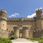 Castillo de Manzanares El Real, fachada occidental