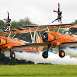 The Flying Circus Aerobatic Team AeroSuperBatics Wingwalkers