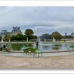 Grand Bassin Rond, Jardin des Tuileries, Paris, France