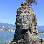 Siwash Rock, Stanley Park, Vancouver, BC, Canada