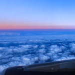 Flying above the clouds