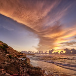 Sunrise, Mahaulepu Trail, Poipu Cliffs.