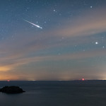 Shooting star Saints Bay