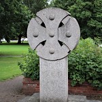 Granite Cross By Bowrons Of Stockton, Billingham Green, Billingham, County Durham, England.