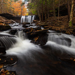 Oneida Falls in Ricketts Glen