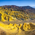 Death Valley Zabriskie Point Colorful Sandstone Fuji GFX 100 Zen Tao Fine Art American West Landscape Nature Photography! Death Valley National Park California Mojave Desert Inyo County! Elliot McGucken 45EPIC Master Medium Format Photographer