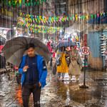 First Rain in Kathmandu