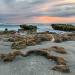 Sunrise at Coral Cove Park, Tequesta, Florida