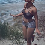 [ a skip in her step ]