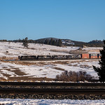 MRL Helena Helpers 4303-4312-4309-4308 on westbound H train