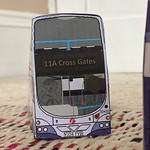 Paper bus of first Leeds 32432