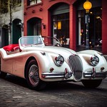 1956 Jaguar XK140 roadster