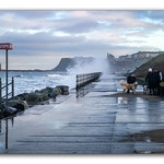 A stroll on the prom at Whitby.