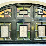 Royal Lion (hotel) Window. Lyme Regis, Dorset