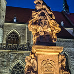 Bardejov - Statue of St. Florian 01