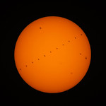 ISS transiting the sun