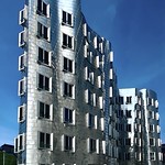 Gehry architecture in D&uuml;sseldorf's Media Harbour