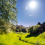 Hinterheubach bei Sonnenschein