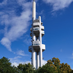 Žižkov Television Tower, Prague, Czechia.