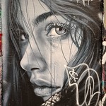 Portrait on the Wall by street artist Abraham.O