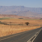 South Africa - Approaching Royal Natal National Park