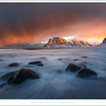 March sunrise, Utakleiv