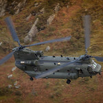 LFA7 - Boeing Chinook HC.6 going Low Level