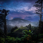 Mystical Dawn Over the Highlands