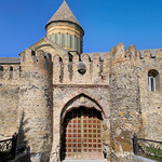 The old gate of the holy city Mtskheta