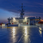 Blue hour on the Ferry