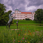 Im Schlosspark von Celle / In the castle park , Celle