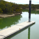 Port Wakefield. The boat launching ramp at the former wool and wheat port of the 19th century. These mangroves are at the estuary of the Wakefield River.