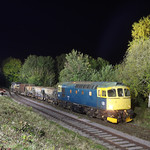 18/10/25. 33035. Constable Burton, Wensleydale Railway.