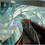 Mont&eacute;e du Tornado, mus&eacute;e F&eacute;nix de l'immigration, Katendrecht, Rotterdam, Hollande-M&eacute;ridionale, Nederland, Hollande, Pays-Bas