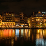 Lucerne Switzerland by night