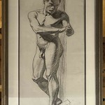 Life Drawing of a Male Figure1909