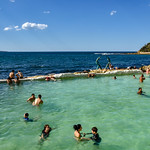 La Fairy Bower rock swimming pool de Manly &agrave; Sydney, en Australie!