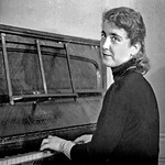 Vintage B&W. October 1954. Paris (France). Jacqueline Saba-Wolinski.